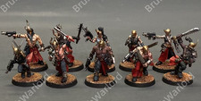 Warhammer 40K Chaos Space Marines Chaos Cultists pro Painted by Studio Presale