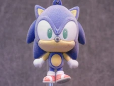 Sonic NEW * Sonic Clip * Flocked Blind Bag Key Chain Series 5 Monogram