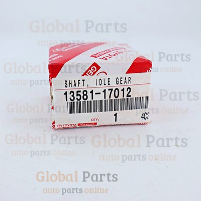 Toyota OEM SHAFT, IDLE GEAR, NO.1 1358117012 13581-17012 | eBay