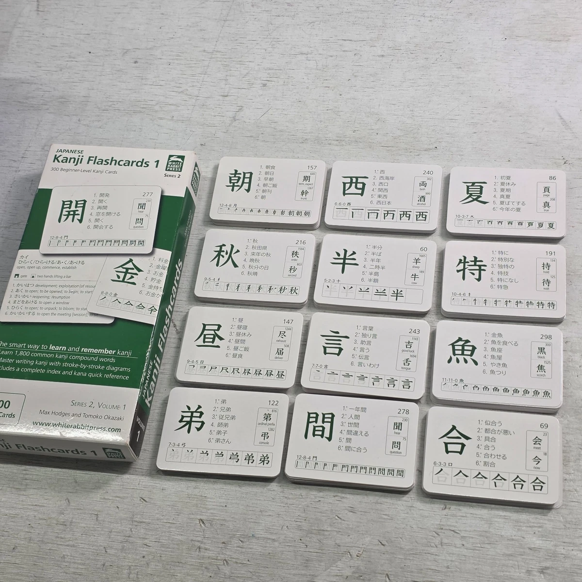 Preços baixos em Kanji Japonês Flashcards | eBay
