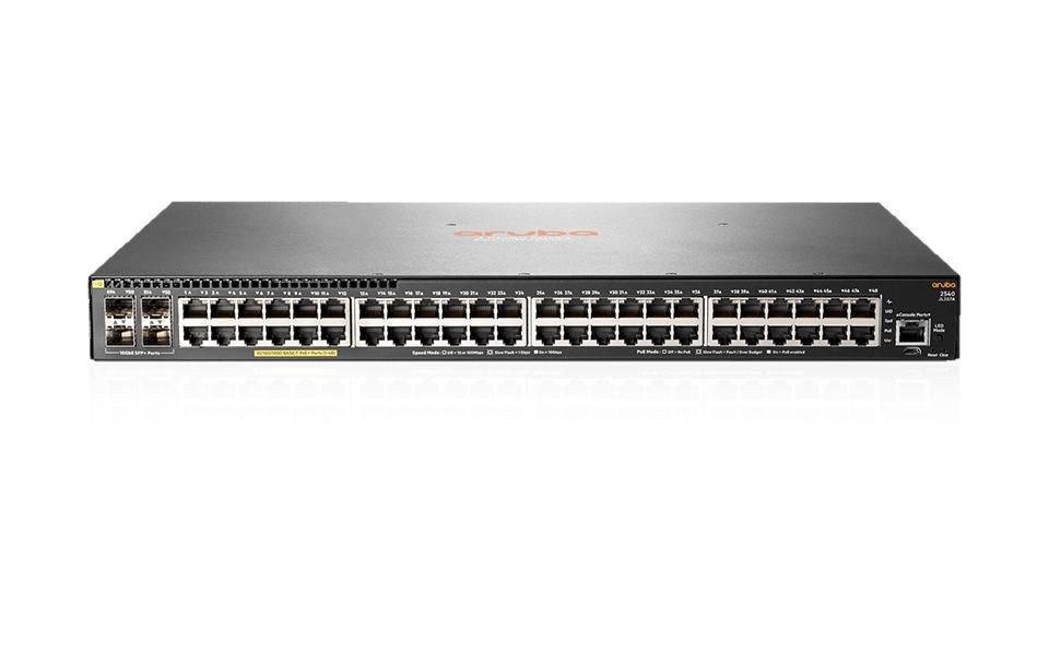 Hewlett Packard Enterprise JL357A#ABB-RFB Aruba 2540 48G PoE+4SFP+Switch