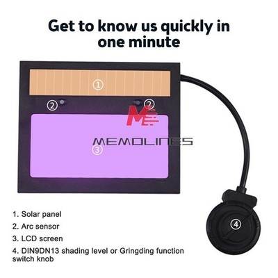Auto Darkening Welding Mask Helmet Goggles Automatic Dimming Welder Glasses New 