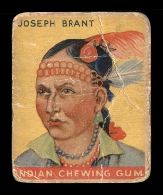 1933 Goudey Indian (192) #27 Joseph Brant (192) FAIR X3227192