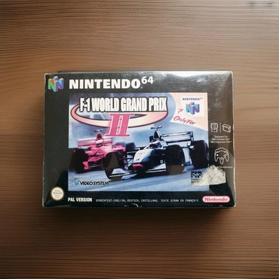 F-1 World Grand Prix II - Nintendo 64 - N64 - OVP - CIB
