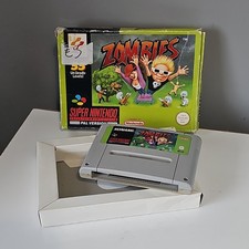Zombies - SNES - Boxed No Manual - PAL UK - Tested.