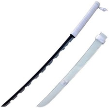 37" Metal Samurai Replica Demon Slayer Sword Hashibira Inosuke w/ Sheath