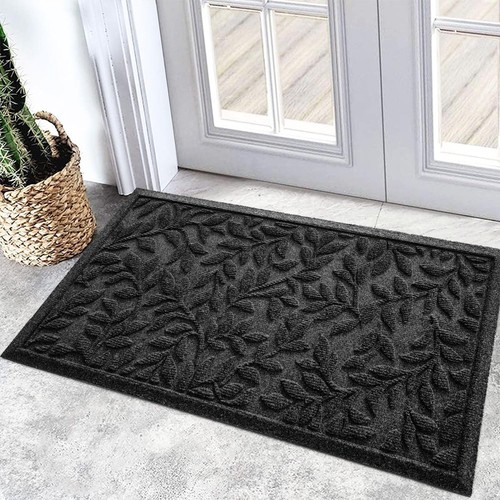 Outdoor Indoor Entrance Doormats,Durable Heavy Duty Welcome Mat,Thick Absorbe...
