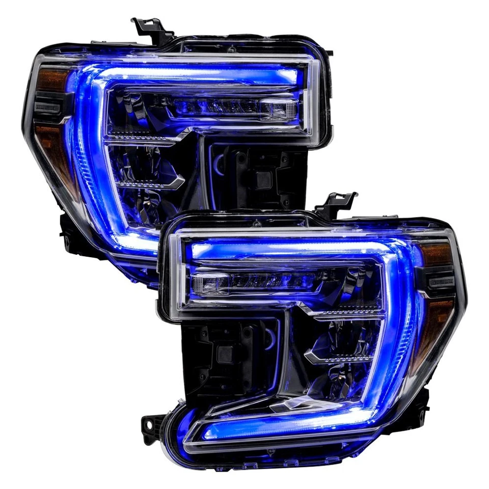 For 19-21 GMC Sierra 1500 ORACLE ColorSHIFT® RGB+W Headlight DRL Upgrade Foto 4 de 4
