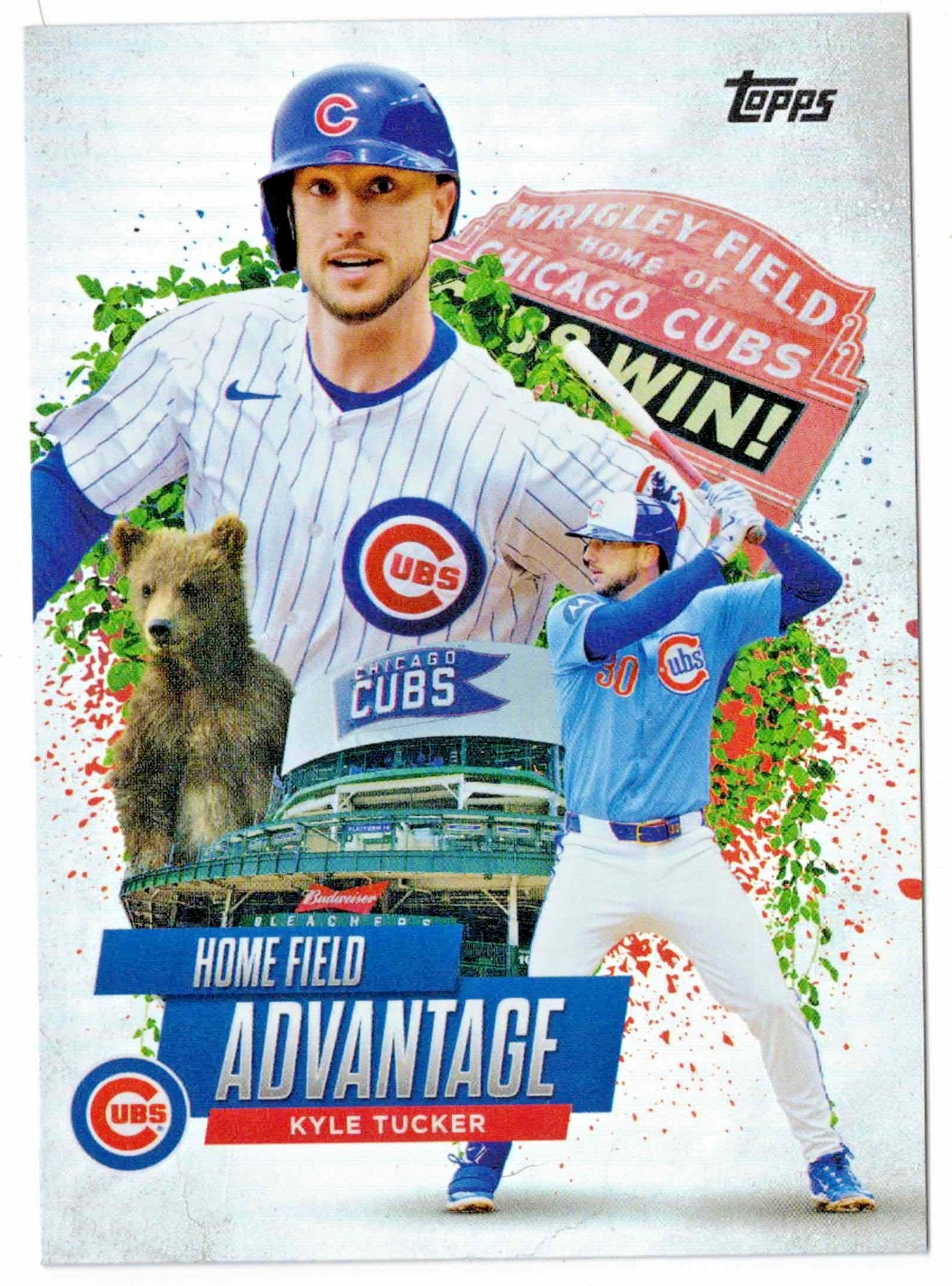 2025 Topps Update HFA Kyle Tucker Home Field Advantage SSP SP HA-45 Chicago Cubs