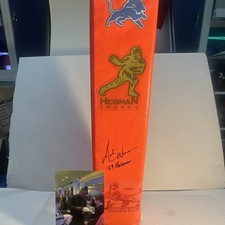 Andre Ware Houston Cougars Signed Pylon Heisman Trophy Autographed Football