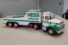 Vintage 1988 Hess Toy Truck With Lights Collectible TESTED Missing Racer