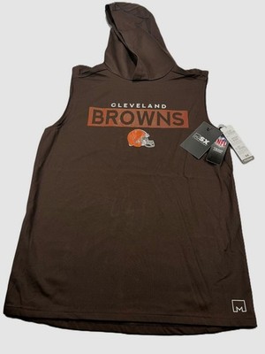 Cleveland Browns NFL Men's Sleeveless Performance Pullover Hoodie