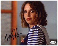 Maya Hawke Signed 8x10 Photo Stranger Things Autographed JSA COA