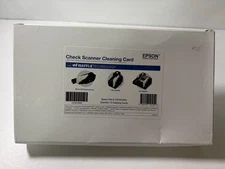 Epson CaptureOne Check Scanner Cleaning Card featuring Waffletechnology 15 Cards