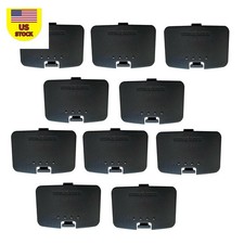 10Pcs For Nintendo 64 Console Memory Expansion Jumper Pak Cover Black Lid