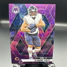 2025 Panini Mosaic D'Andre Swift - Purple Scope Mosaic Prizm #213 Dandre bears