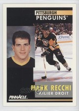 1991-92 Pinnacle French Mark Recchi #151 HOF uk2