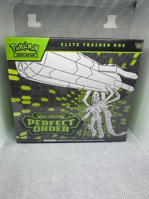 POKÉMON, PERFECT ORDER, ELITE TRAINER BOX (ETB), FACTORY SEALED & READY TO SHIP!