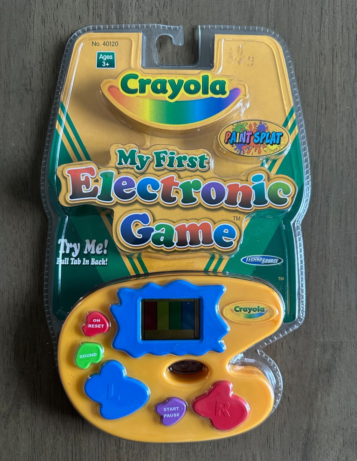Crayola My First Electronic Game Paint Splat 2004 NEW