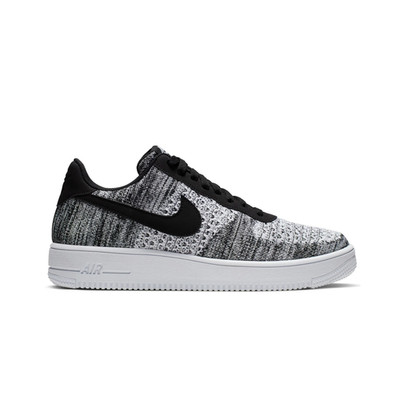 NIKE Air Force 1 Flyknit 2.0 ''OREO'' AV3042 001 SCHUHE SCHWARZ Weiß Herren Sneaker