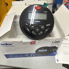 Velex Marine Gauge Stereo AM/FM Radio VX 150 NOS Open Box