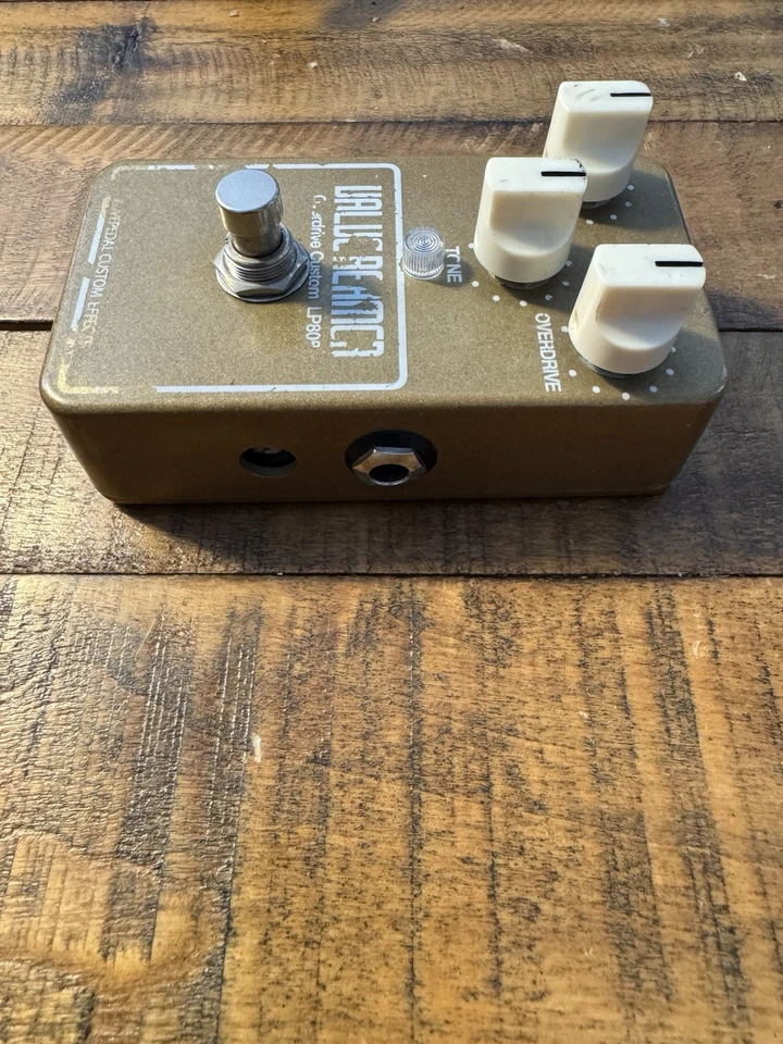 Pedal efecto guitarra Lovepedal Valve Reamer Overdrive personalizado LP808 dorado raro Foto 3 de 4