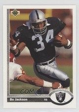 1991 Upper Deck 1990 Hologram Bo Jackson #155 00em