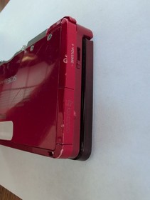 Nintendo 3DS Handheld System Flame Red Working