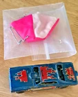 Vintage Hot Wheels Redline Mongoose 2 Funny Car Blue W/ Parachute