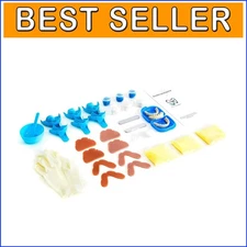 All-in-One DIY Denture Creation Kit - Craft Smiles with 84 Resin Teeth & More