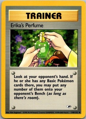 Pokémon Erika's Perfume 110/132 Gym Heroes 1995 Englisch