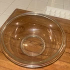 Vintage Pyrex 325 Mixing Bowl 2.5qt Clear Glass N37