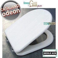 NUOVO SEDILE COPRIWC ODEON CATALANO MARCA ACB ERCOS LINEA GOLD COPERCHIO ASSE WC