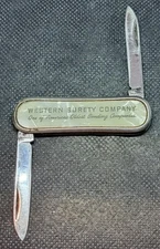 WESTERN SURETY CO. POCKET KNIFE 2¼"  L270   AMBASSADOR USA