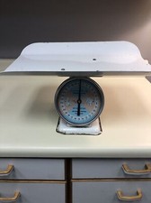 Vintage American Family Nursery Scale Weighs 30 Pounds by Ounces Pink Blue