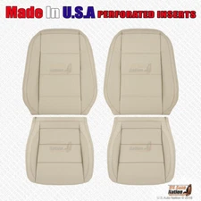 2006 2007 2008 2009 2010 VW Jetta Driver Passenger Perforated Leather Cover Tan