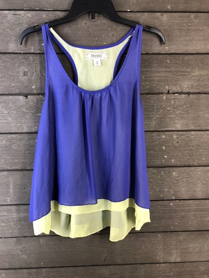 sheer sleeveless top