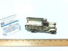 Original Vintage Kenton Cast Iron Toy Rare Ice Truck Delivery Truck W/Driver
