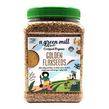 Certified Organic Golden Flaxseed 1.5kg Glute...