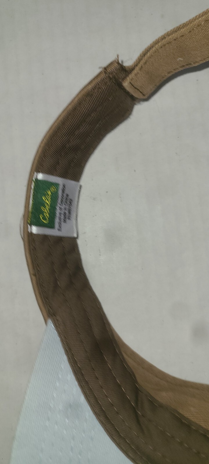 Cabelas Visor Brown Adjustable Strapback - image 5