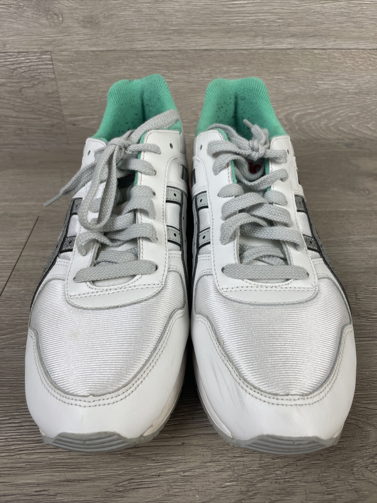 Asics GT-2 Sportstyle White Grey Teal Men 8.5 RARE color image 3