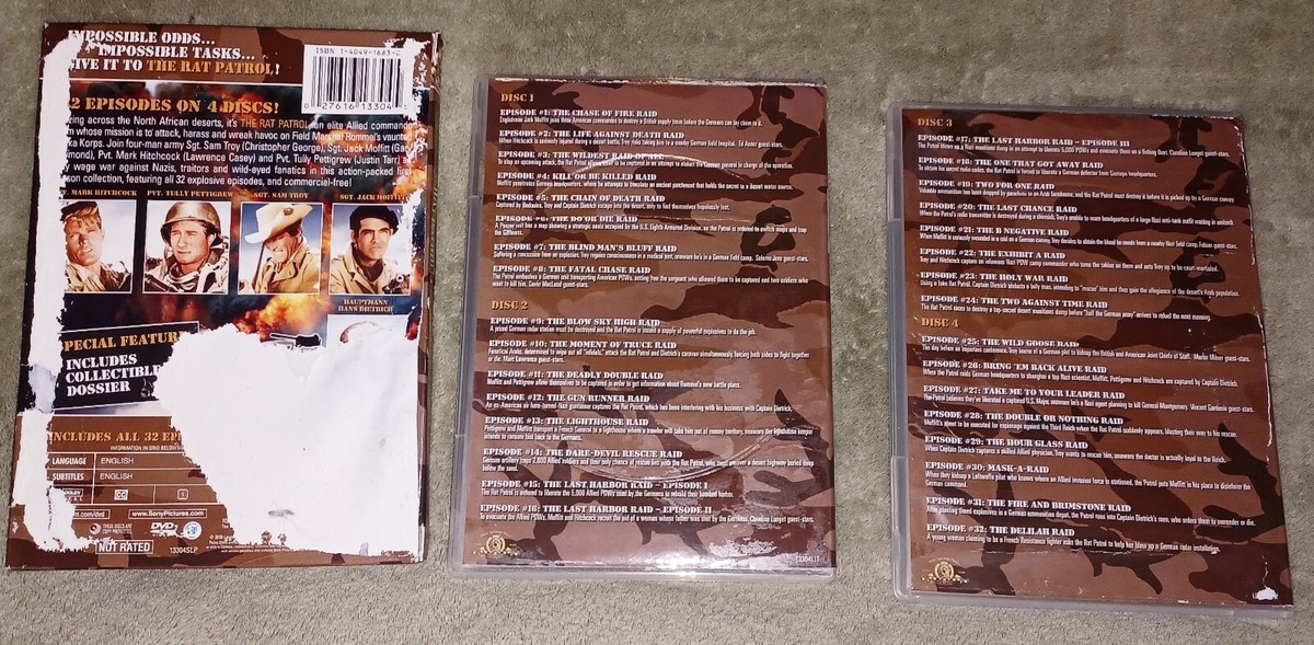 THE RAT PATROL (シーズン1.2)DVDボックス ラット・パトロール シーズン1+2【スペシャルプライス】 DVD-BOX
