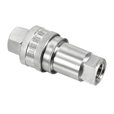 Hydraulic Tool Connector Set M16x1 5mm Female Quick Disconnect Fitting