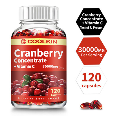 Cranberry-Bladder Health,Urinary Tract Balance,Kidney Support,Cleanse & Detoxify