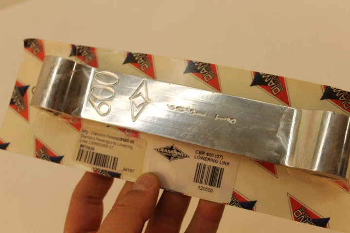 NUEVO DIAMOND POWERSPORTS HONDA 2007 CBR600RR ESLABONES DE BAJADA 320550 Foto 4 de 4