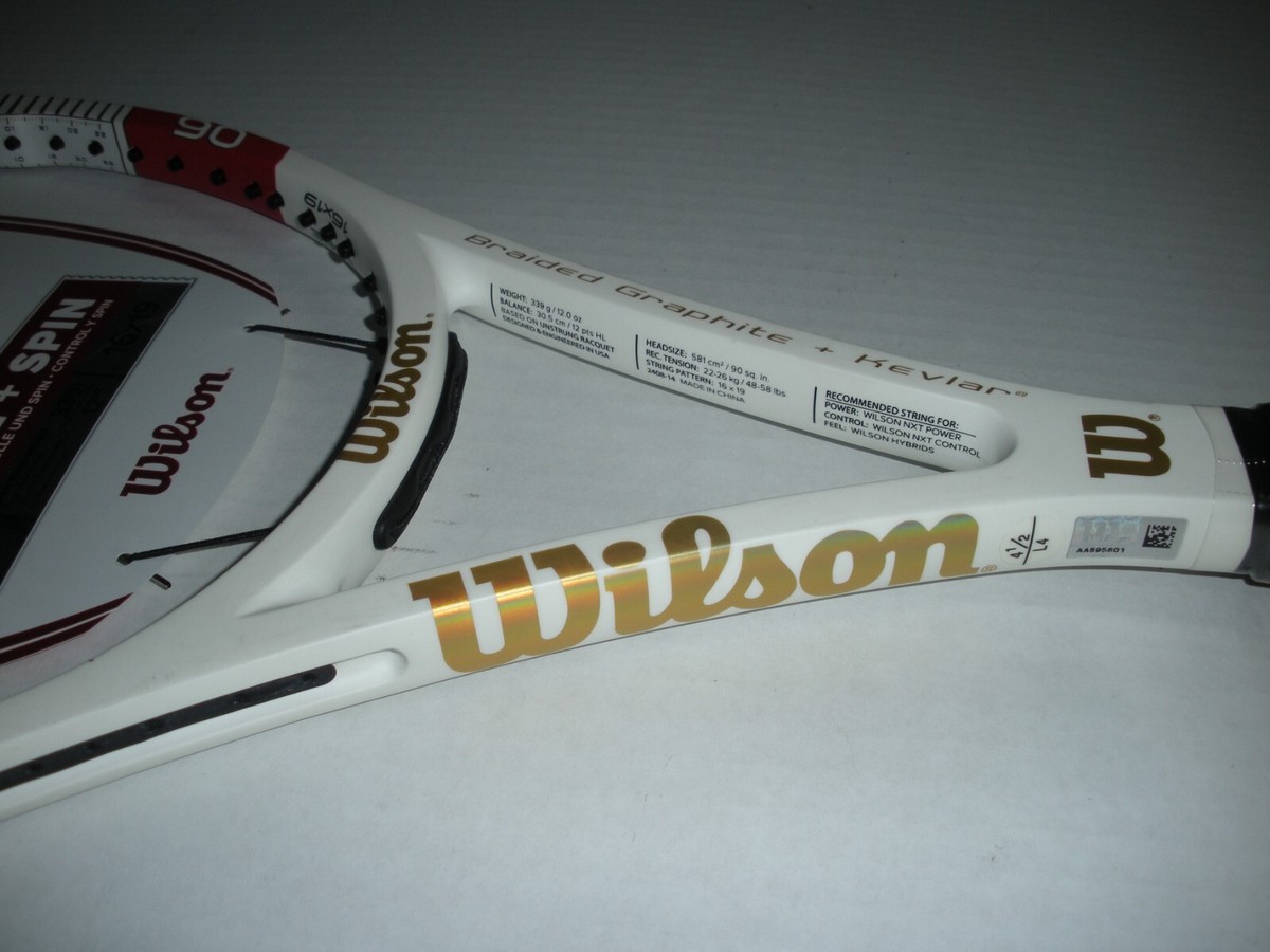 WILSON PRO STAFF 90 AMPLIFEEL TENNIS RACQUET 4 1/2 BRAND NEW