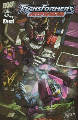 TRANSFORMERS ARMADA #2 (2002) 1ST PRINTING BAGGED & BOARDED IDW COMICS GATEFOLD