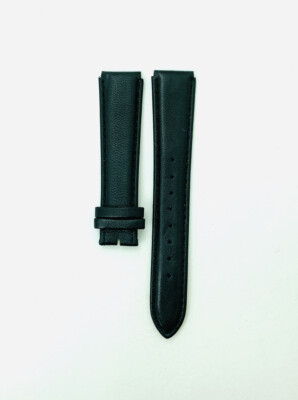 D&G WATCH STRAP , DW0514 , BLACK LEATHER, MEDICINE MAN, D&G STRAP