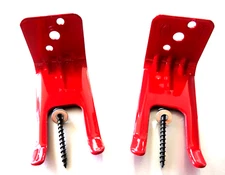 ╰➤🧯2-FORK STYLE WALL MOUNT 5/10 & 20lb. SIZE FIRE EXTINGUISHER (AMEREX) BRACKET
