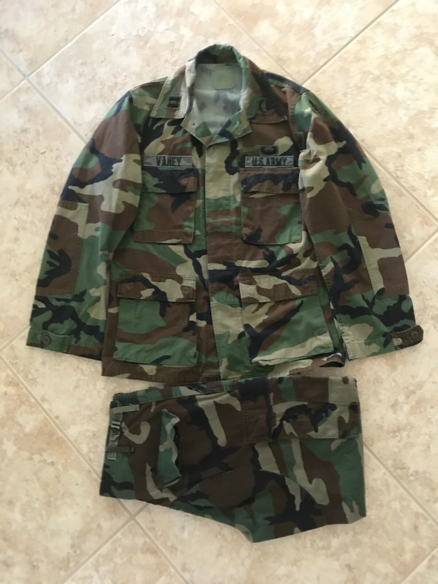 Military Issue Army Battle Dress Uniform Blouse Trouser